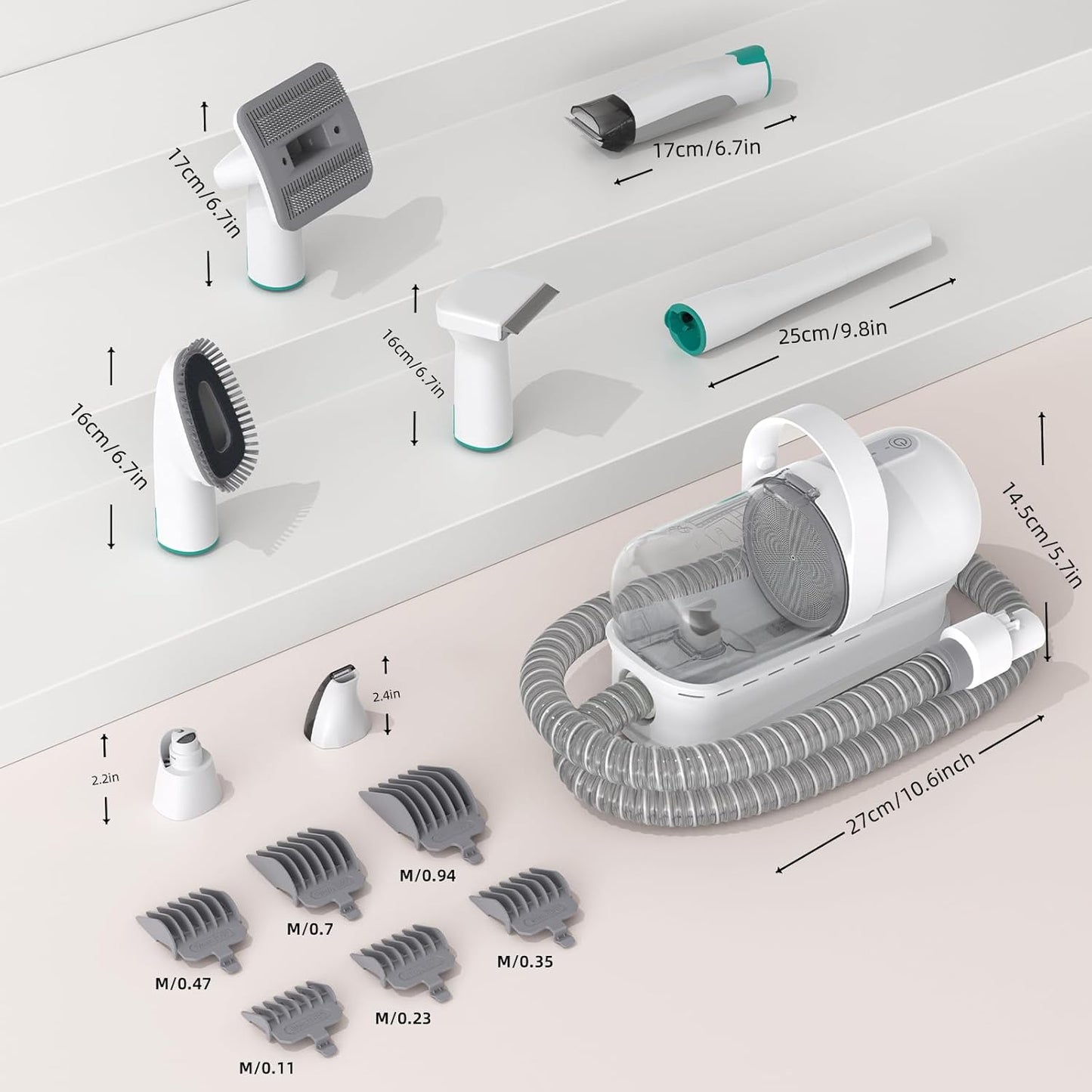 Vacuum Trimming 7-in-1 Multifunctional Pet Grooming Device