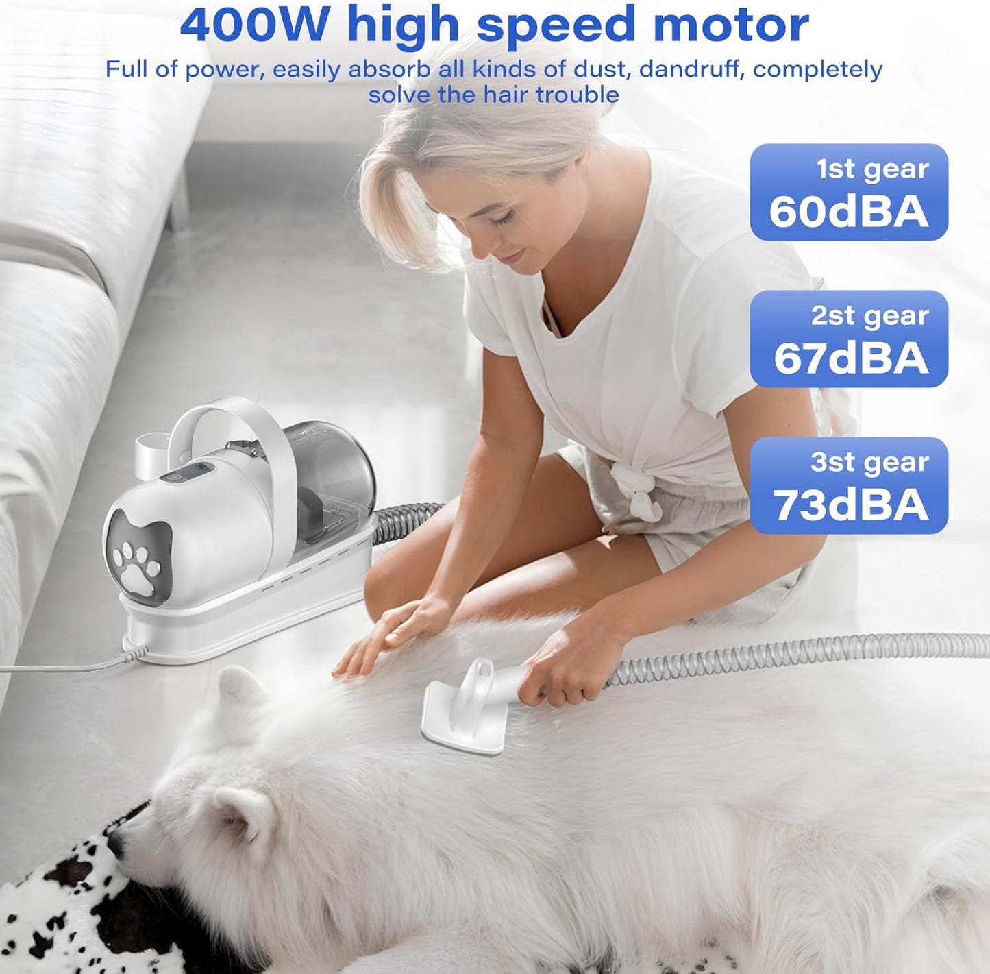 Vacuum Trimming 7-in-1 Multifunctional Pet Grooming Device
