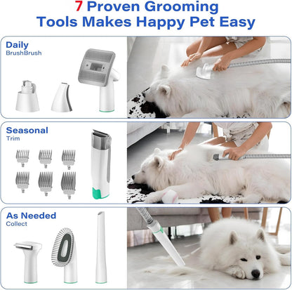 Vacuum Trimming 7-in-1 Multifunctional Pet Grooming Device